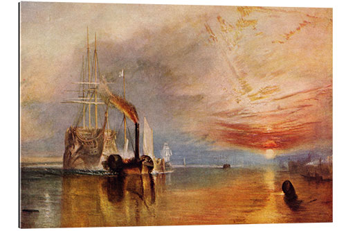 Quadro em plexi-alumínio The Fighting Temeraire, 1839