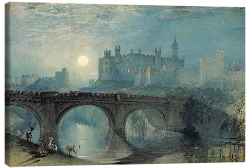 Obraz na płótnie Alnwick Castle, 1829