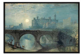 Gerahmter Kunstdruck Alnwick Castle, 1829