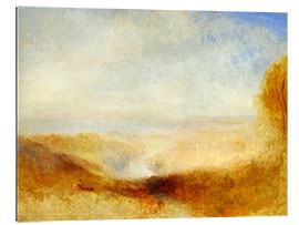 Gallery print Landscape with a River and a Bay in the Background