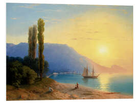 Tableau en PVC Sunset over Yalta