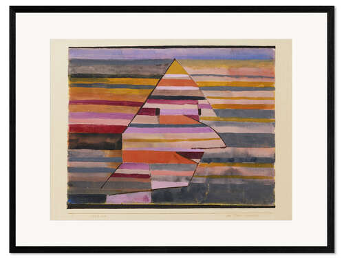 Impression artistique encadrée The Pyramid Clown