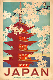 Magnettafel Japanese Government Railways