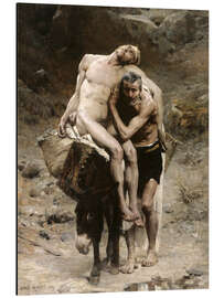 Aluminium print The Good Samaritan, Aimé Nicolas Morot