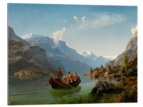 Galleriprint Bridal Journey in Hardanger, Hans Gude