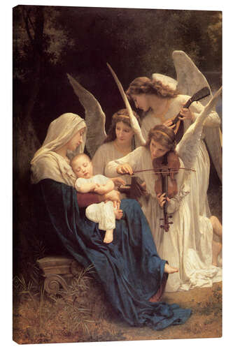 Canvas print Song of the Angels, 1881