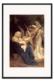 Gerahmter Kunstdruck Lied der Engel, 1881