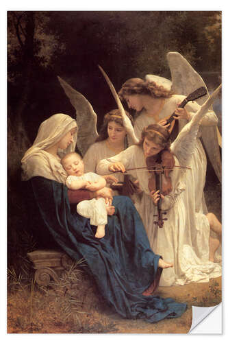 Sisustustarra Song of the Angels, 1881