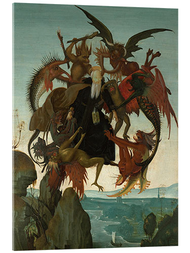 Acrylic print The Torment of Saint Anthony