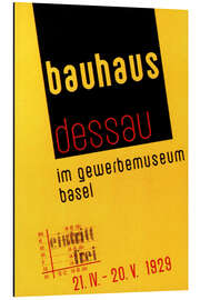 Magnettafel Bauhaus Dessau, 1929