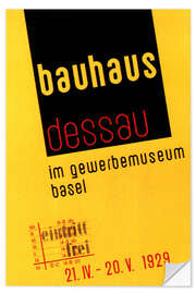 Naklejka na ścianę Bauhaus Dessau, 1929
