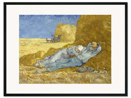 Gerahmter Kunstdruck The Siesta, 1890