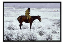 Gerahmter Kunstdruck Der Hirtenjunge, 1905