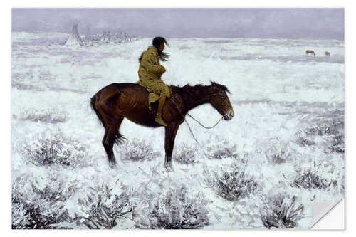 Vinilo para la pared The Herd Boy, 1905