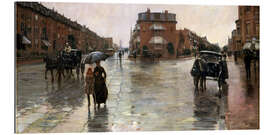 Gallery print Rainy Day, Boston, 1885