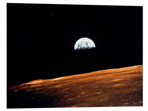 Quadro em PVC View of Earth from Apollo 10 orbiting the Moon, 1969