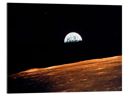 Cuadro de plexi-alu View of Earth from Apollo 10 orbiting the Moon, 1969