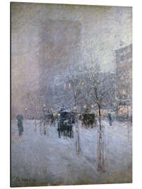 Magnettafel Spätnachmittag, New York, Winter 1900