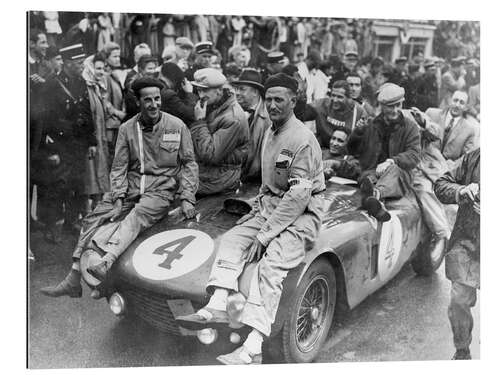 Galleritryck Froilan Gonzalez und Maurice Trintignant, Le Mans 24 hours, 1954