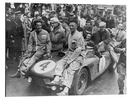 Magnettafel Froilan Gonzalez und Maurice Trintignant, Le Mans 24 hours, 1954