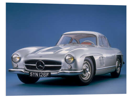 Hartschaumbild 1957 Mercedes Benz 300 SL Gullwing