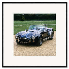 Impresión de arte enmarcada 1965 AC Shelby Cobra 427