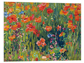 Foam board print Poppies, Robert William Vonnoh, 1888