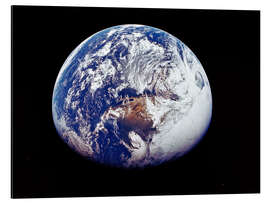 Magnettafel Die Erde aus dem Weltraum, fotografiert von Apollo 16, 1972