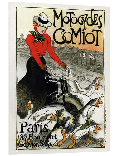 PVC-taulu Motocycles Comiot, 1899