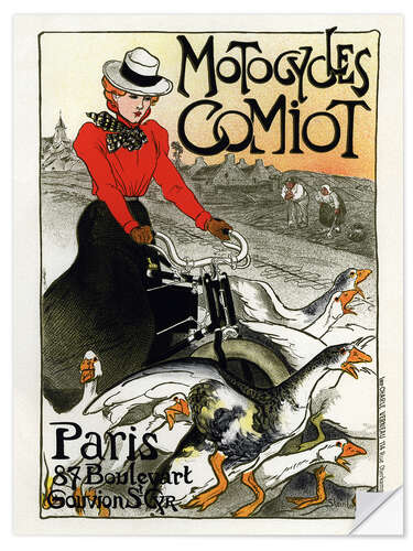 Wall sticker Motocycles Comiot, 1899