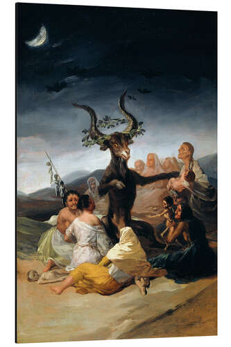 Quadro em alumínio Witches' Sabbath