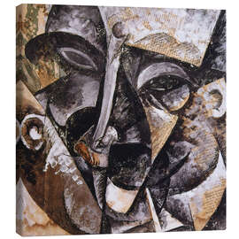 Tableau sur toile Dynamism of a Man&#039;s Head, 1914