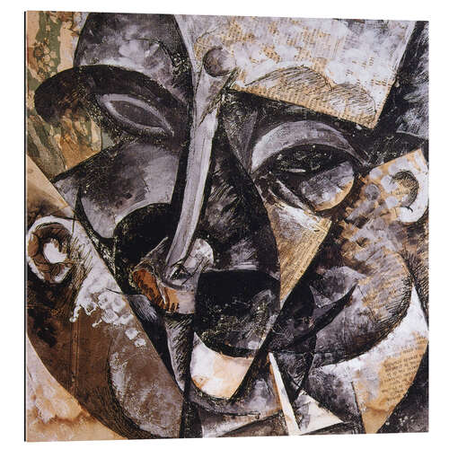 Gallery print Dynamism of a Man's Head, 1914