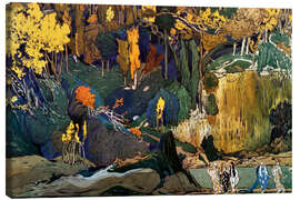 Canvas print Décor for Debussy&#039;s ballet L&#039;Apres-midi d&#039;un faune (The Afternoon of a Faun)