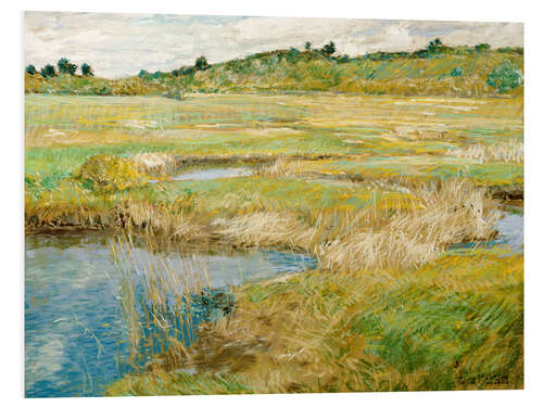 Hartschaumbild The Concord Meadow, 1890