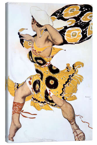 Canvas print Ephebe, costume design for Ballets Russe, 1911