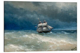 Magnettafel Stürmische See