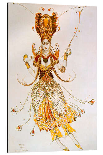 Galleriprint The Firebird, costume design for Stravinsky's ballet