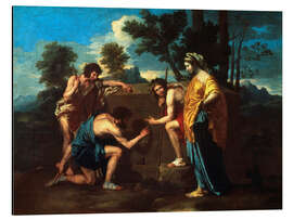 Magnettafel Et in Arcadia Ego, etwa 1650