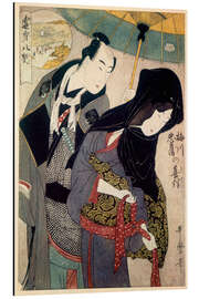 Magnettafel Die Liebenden, Chubei und Umegawa