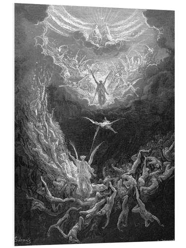 Tableau en PVC The Last Judgement, 1866