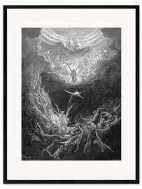 Kehystetty taidepainatus The Last Judgement, 1866