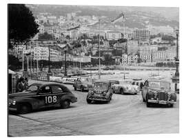 Magnettafel The Monte Carlo Rally, Monaco, 1954