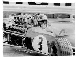 Stampa su PVC Jochen Rindt, Monaco Grand Prix, 1968