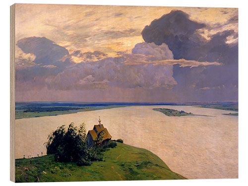 Trebilde Over Eternal Peace, Isaak Ilyich Levitan, 1894