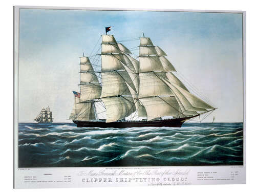 Gallery print Clipper Ship "Flying Cloud", E. Brown Jr.