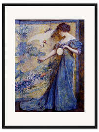 Gerahmter Kunstdruck Der Spiegel, 1910