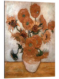 Magnettafel Sonnenblumen