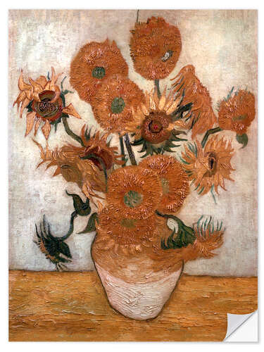 Wall sticker Sunflowers