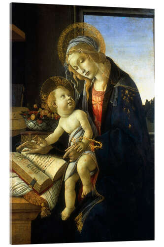 Cuadro de metacrilato Madonna and Child (Madonna of the Book), 1483